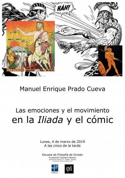 cartel para este acto de la Escuela de Filosofía de Oviedo