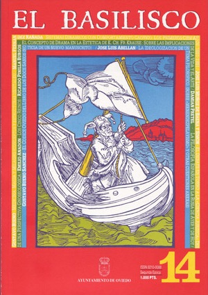 El Basilisco, número 14, verano 1993, portada