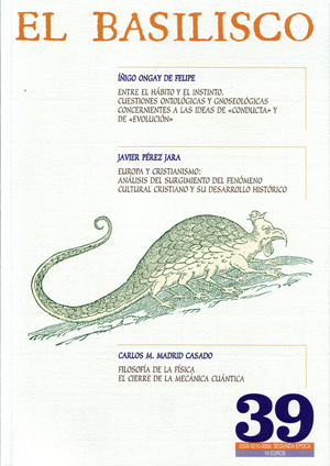 El Basilisco, número 39, 2008, portada