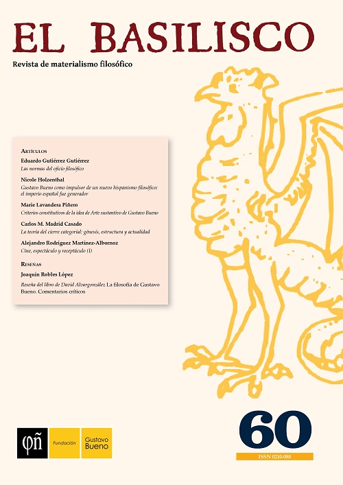 El Basilisco, número 60, 2024, portada