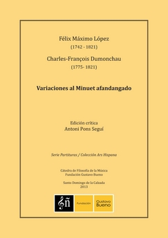 F&eacute;lix M&aacute;ximo L&oacute;pez, Variaciones al Minuet Afandangado