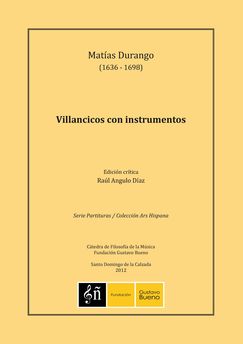 Mat&iacute;as Durango, Villancicos con instrumentos