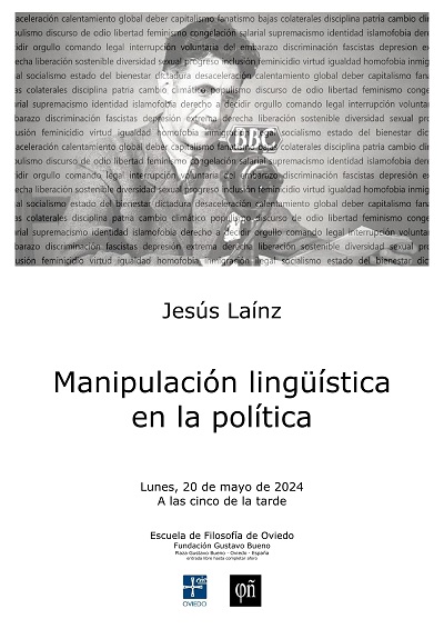 Jesús Laínz, Manipulación lingüística en la política cartel